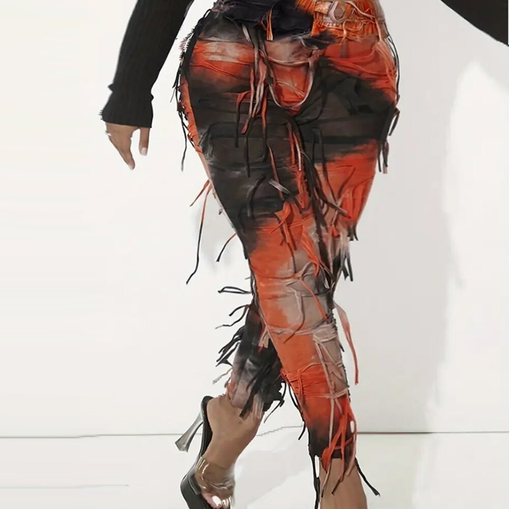 Punk Ombre Streetwear Leggings